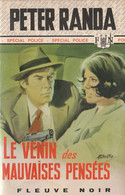 PETER RANDA  - Le Venin Des Mauvaises Pensées - Spécial Police - Fleuve Noir N° 1120 - Fleuve Noir