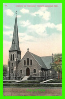 LINCOLN, NE - CHURCH OF THE HOLY TRINITY - TRAVEL IN 1908 -  PUB. BY KWIN & CO - - Lincoln