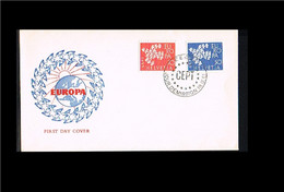 1961 - Switserland FDC - Europe CEPT - Cancel Bern [TF001] - FDC