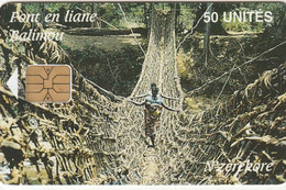 GUINEA. GN-SOT-0013D. Pont En Liane (Axalto Logo). 50U. (001) - Guinea