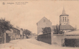 Zedelghem - De Kerk En Het School - Zedelgem