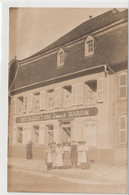 Saaralben Sarralbe Restauration Joseph Baron Rare Carte-photo Correspondance De La Propriétaire Septembre 1910 - Sarralbe