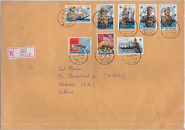 Griekenland 1983, Registered Letter From Rodos To Netherland - Brieven En Documenten