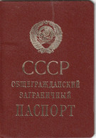 U.S.S.R.  Passport 1988 Passeport U.R.S.S . – Reisepaß - Documenti Storici