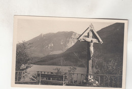 B7246) Partie Am LUNZERSEE - KREUZ Und Bankerl Mit Blick Auf See ALT - Lunz Am See