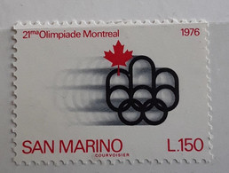 San Marino-1976  - " 21^ Olimpiade Di Montreal " Nuovi MNH - Nuovi