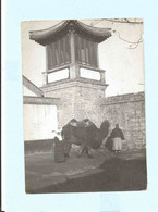 Photographie Originale Pékin Chine: Chameau Et Soeur Missionnaire - Luoghi