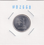 Lithuania 1 Centas 1991 Km#85 UNC - Lithuania