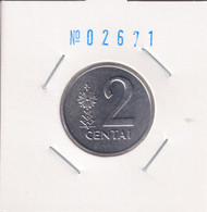 Lithuania 2 Centai 1991 Km#86 UNC - Lithuania