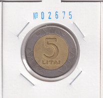 Lithuania 5 Litai 1998 Km#113 - Lituania