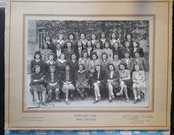 Photo D'une Classe D'école Lycée Jules Ferry Paris 1945 1946 - Non Classificati