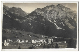 LENZERHEIDE: Foto-AK, Dorf Mit Lenzhorn 1921 - Lantsch/Lenz
