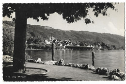 ZUG: Foto-AK Am Quai ~1940 - Zug