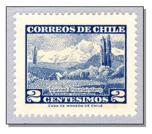 Chile 1962 - Choshuenco Volcano - Mountains - Volcanoes - Volcans - Vulcani - MNH ** - Cile