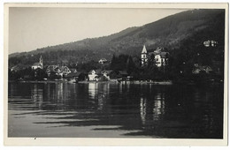 WALCHWIL: Vom See Her Gesehen, Foto-AK 1931 - Walchwil