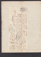 VIEUX PAPIER - MANDAT 1857 - MARQUE FISCALE EFFET DE COMMERCE - Lettres & Documents