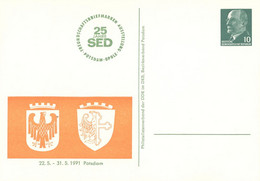 DDR Ganzsache PP9 Briefmarkenausstellung Potsdam 1971 ** - Postales Privados - Nuevos