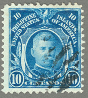 USA PHILIPPINES 1917 MNH Yt: PH 208A NO WATERMARK, General Henry Ware Lawton, Civil War, Apache War, Used-Hinged - Philippinen