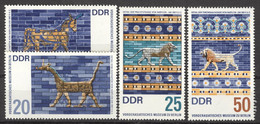 DDR 1229/32 ** Postfrisch - Unused Stamps