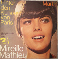 * 7"  *  MIREILLE MATHIEU - HINTER DEN KULISSEN VON PARIS (France 1969) - Autres - Musique Allemande