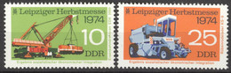 DDR 1973/74 ** Postfrisch - Nuevos