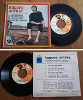 RARE French EP 45t RPM BIEM (7") HUGUES AUFRAY (1968) - Country En Folk