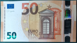 50 EURO SPAIN 2017 LAGARDE V027E5 VC SC FDS UNCIRCULATED PERFECT - 50 Euro