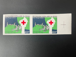 Benin 1983 Mi. 317 IMPERF ND Croix-Rouge Red Cross Rotes Kreuz Santé Maladie Croissant - Benin – Dahomey (1960-...)