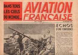 Aviation Française N°34 Vendôme Groupe D'Artillerie De L'Air - Hydravion D'école Et De Tourisme Le S.C.A.N..-20 De 1945 - Aerei