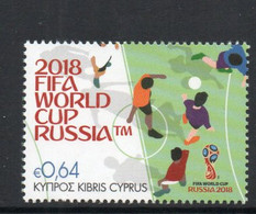 SOCCER -  CYPRUS  - 2018  - RUSSIA WORLD CUP   MINT NEVER  HINGED - 2018 – Russie