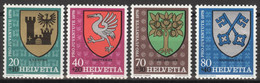 Schweiz 1142/45 ** Postfrisch - Unused Stamps