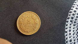 MONNAIE, FRANCE, LAVRILLIER 5 Francs - 1940 - Paris - TTB   - Aluminum-Bronze - Non Classificati