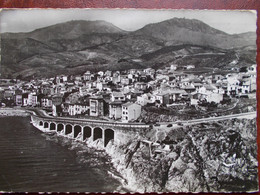 66 - BANYULS Sur MER - Vue Générale Aérienne. (CPSM) - Banyuls Sur Mer