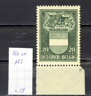 Belgique  N° 760 Pl  2  Xx - 1961-1970