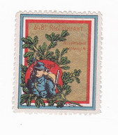 Vignette Militaire Delandre - 348ème Régiment D'infanterie - Vignette Militari