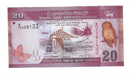 *sri Lanka 20 Rupees 2010   123a   Unc - Sri Lanka