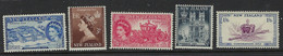 New Zealand 280-84 MNH 1953 QEII Coronation (fe1360) - Non Classificati