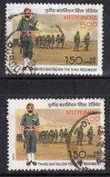 EFO, Colour Variety, Sikh Regiment, India Used 2006, Defence, Army - Plaatfouten En Curiosa