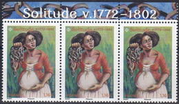 2022 / Haut Bande 3 Ex à 1.16 € Du BF " SOLITUDE 1772-1802 En Guadeloupe "  MARGES ILLUSTREES - Neuf - Nuovi