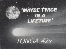 Tonga 1986 Proof In Black & White - 42s Comet - Read Description - Oceanië