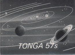Tonga 1986 Proof In Black & White - 57s Solar System Planets - Read Description - Oceania