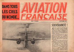 Aviation Française N°35 De La Poste Aérienne à L'aviation Postale - Le S.E. 2100 Avion Sans Queue... De 1945 - AeroAirplanes