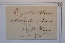 BE11 NEDERLAND BELLE LETTRE 1853 PETIT BUREAU MIDDELBURG  A HAGE  HOLLAND +++AFFR. INTERESSANT - Marcophilie