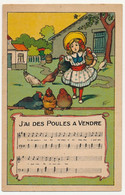 RENNES - "J'ai Des Poules à Vendre" - Publicité Pilules Célestes... Droguerie Des Toussaints Rennes - 9 Cm X 14 Cm - Sonstige & Ohne Zuordnung