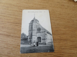 Cpa [76] Seine Maritime > Mont Saint Aignan L' église Carte Animée - Mont Saint Aignan