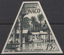 MONACO  414 ** MNH Essai Proff Albert SCHWEITZER Lambaréné Ogooué Gabon Docteur Nobel Médecin 1955 (CV > 50 €) - Albert Schweitzer