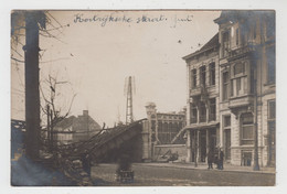 Gent  FOTOKAART Van De Kortrijksche Straat Met Vernielingen Tijdens De Eerste Wereldoorlog - Gent