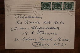 1951 Deutschland BRD Bund Posthorn Cover Briefe - Storia Postale