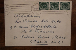 1951 Deutschland BRD Bund Posthorn Cover Briefe - Lettres & Documents