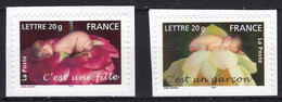 FR1337C- FRANCE – 2005 – GREETINGS FOR BABIES – Y&T # 3804/5 MNH 6 € - Neufs